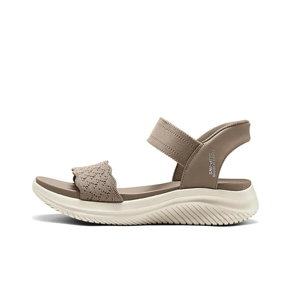 Skechers One Ремешок Сандалии Женские Коричневый