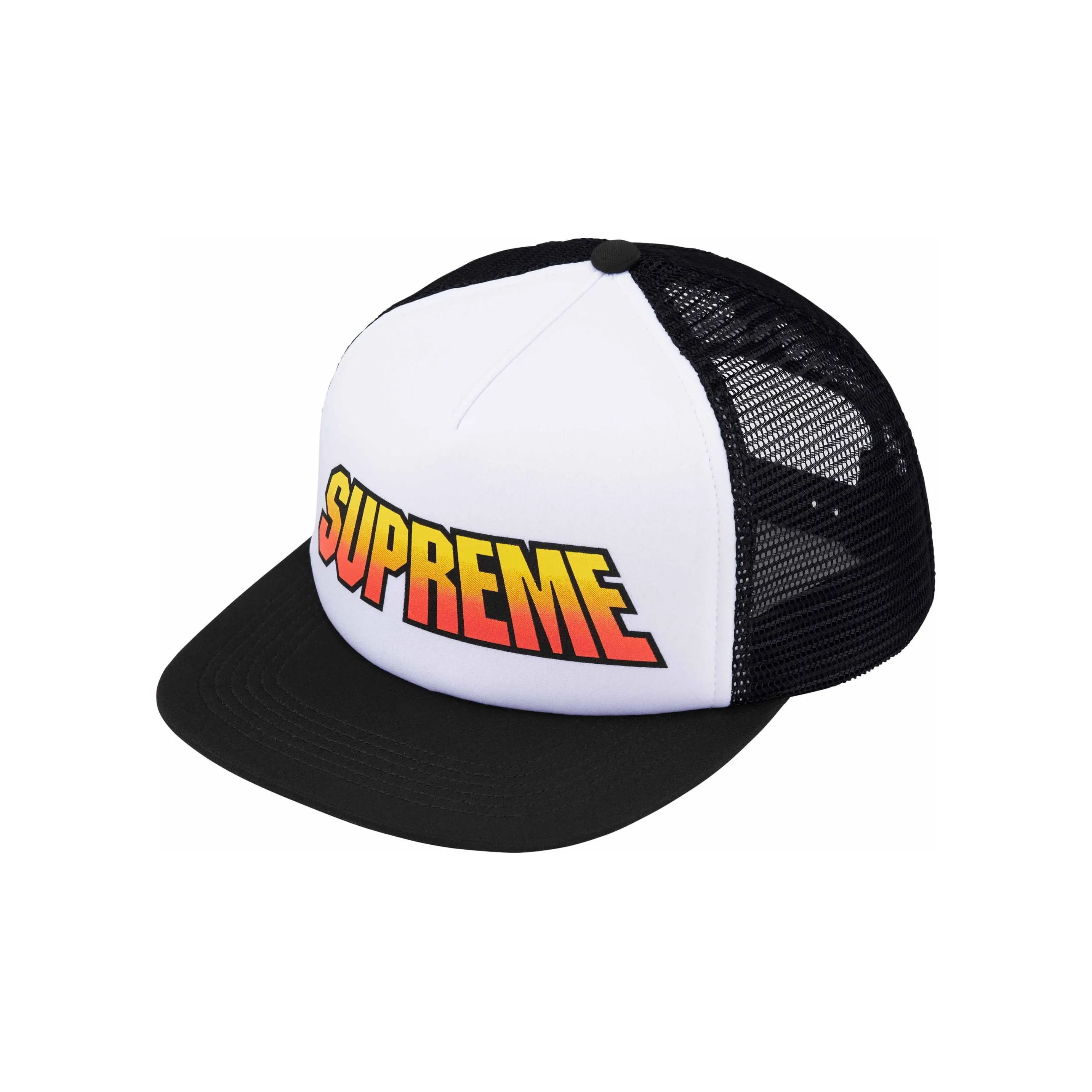 Supreme Полиэстер Кепки Унисекс Черный