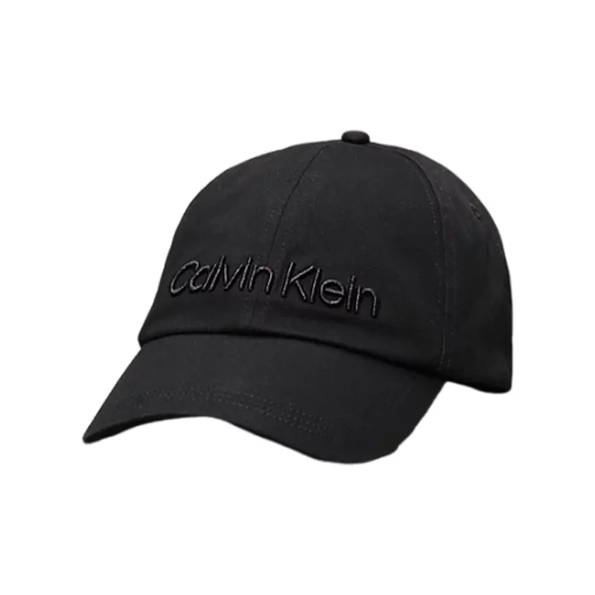 CK/Calvin Klein Organic Cotton Twill Baseball Caps Men's Black