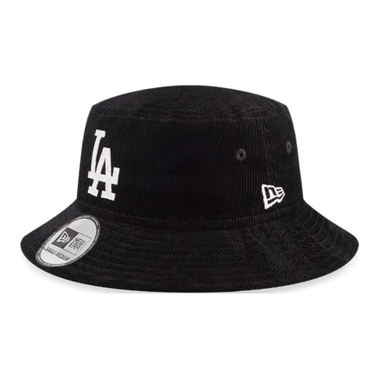 New Era Cotton Fabric Bucket Hats Unisex Black