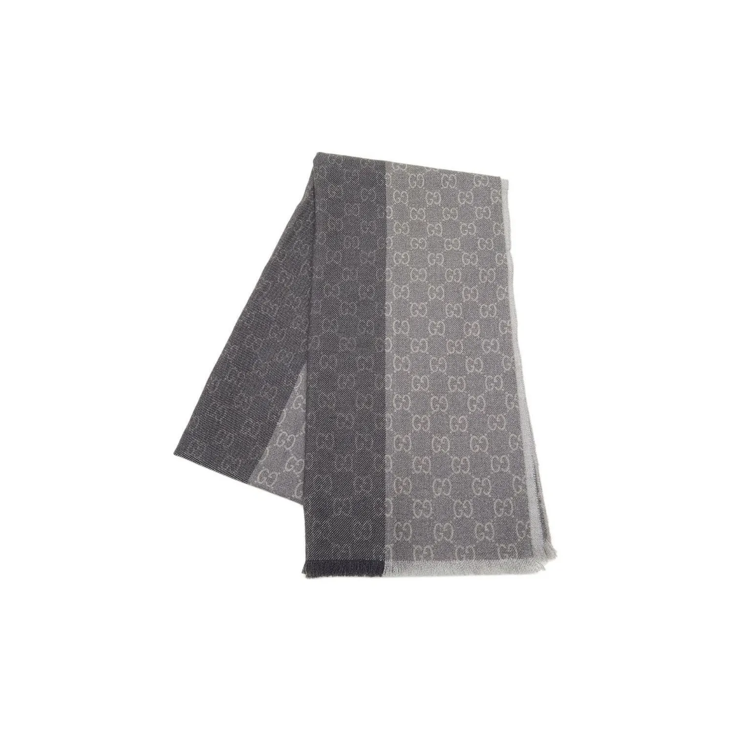 GUCCI Шерсть Вязаные Шарфы Женские Серые
