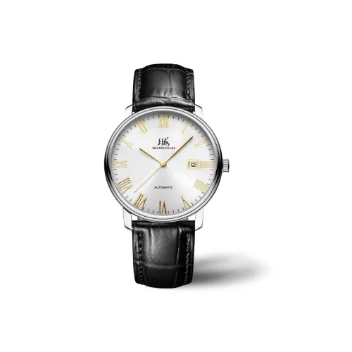 Шанхай Автоматический Механический Movement Унисекс National Watch 41 мм Белый