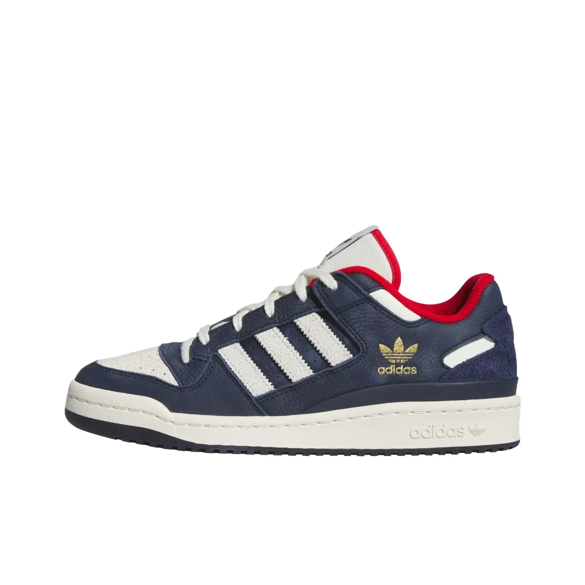 Adidas Forum Low Cl Night Indigo Ivory Better Scarlet