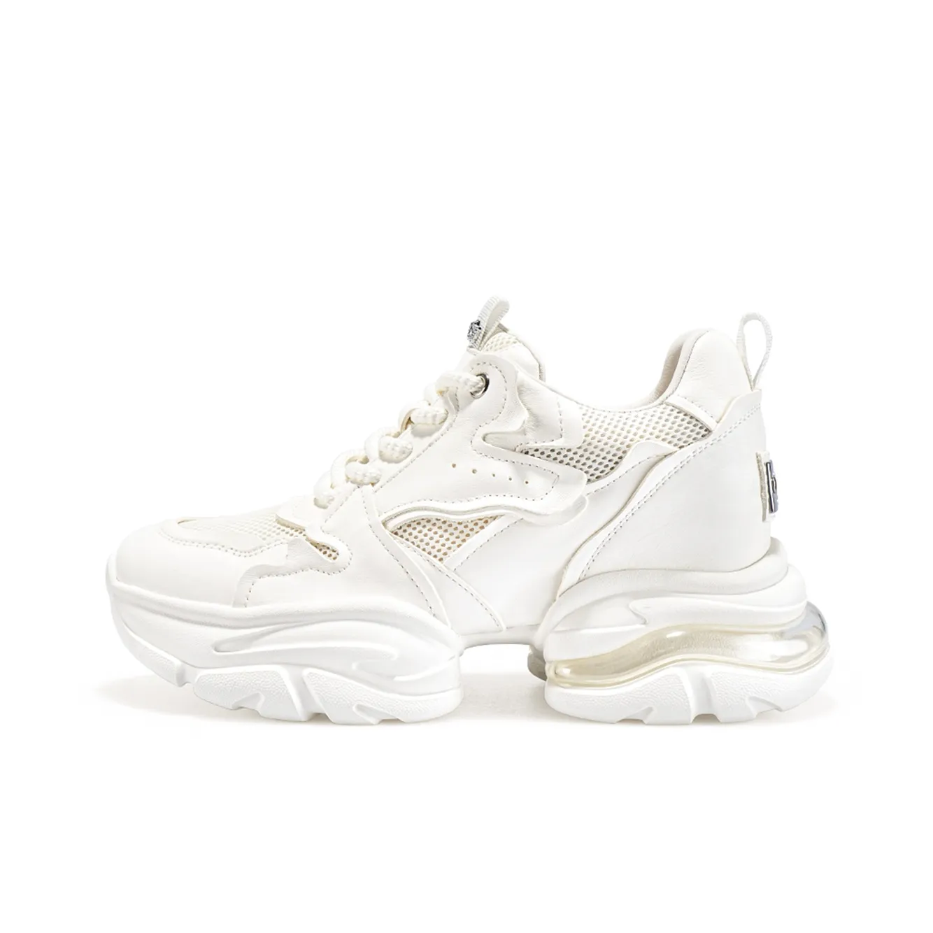 IiJin Abrasion Resistant Lightweight Height Increasing Low Top Chunky Sneakers Women's