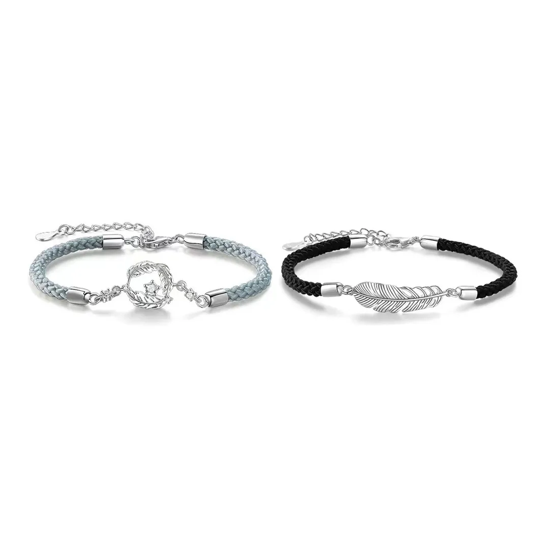 LuluCanaan Циркон Браслеты Унисекс