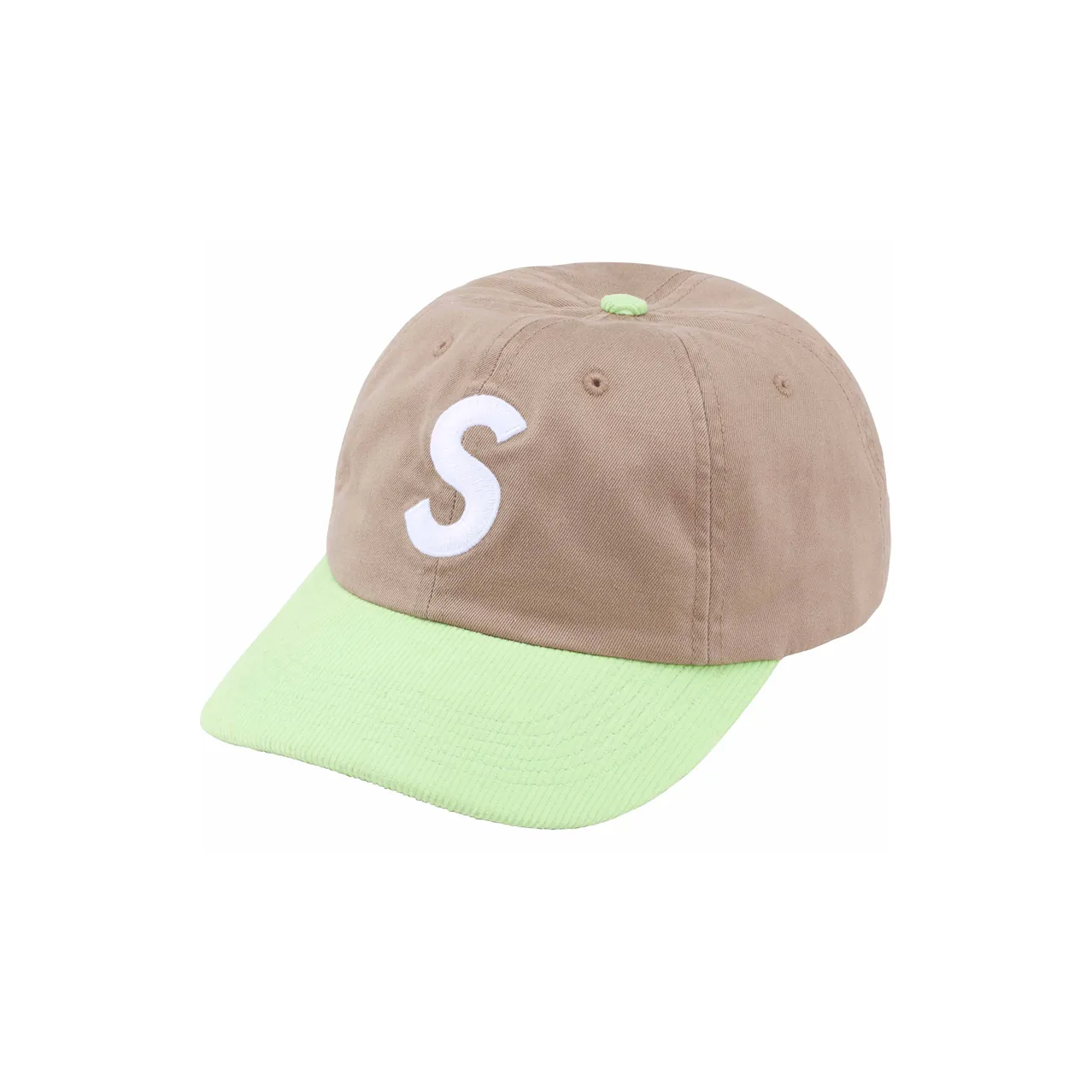 Supreme 100% хлопок саржевые кепки унисекс бежевый