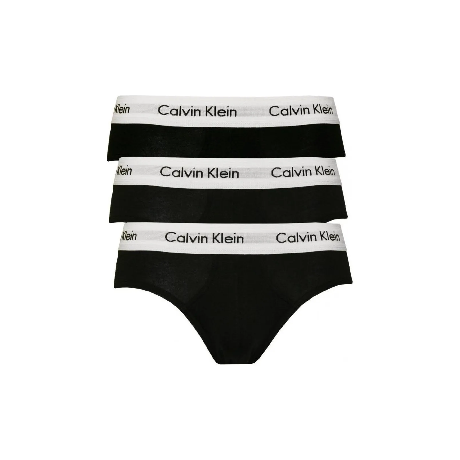 CALVIN KLEIN 3P Brief нижнее белье для мужчин европейская версия черный 3 упаковки