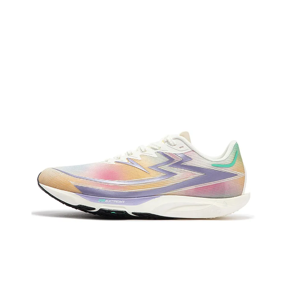 361° Cushioning Anti-Slip Wear-Resistant Breathability Low-Top Running Shoes Unisex Shiny Purple