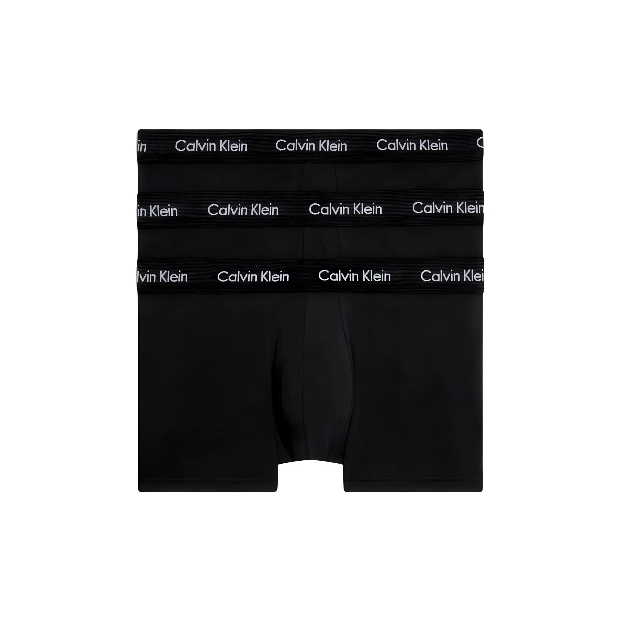 CALVIN KLEIN 3P LOW RISE TRUNK Boxer Shorts Europe Version Men's 3 Pack
