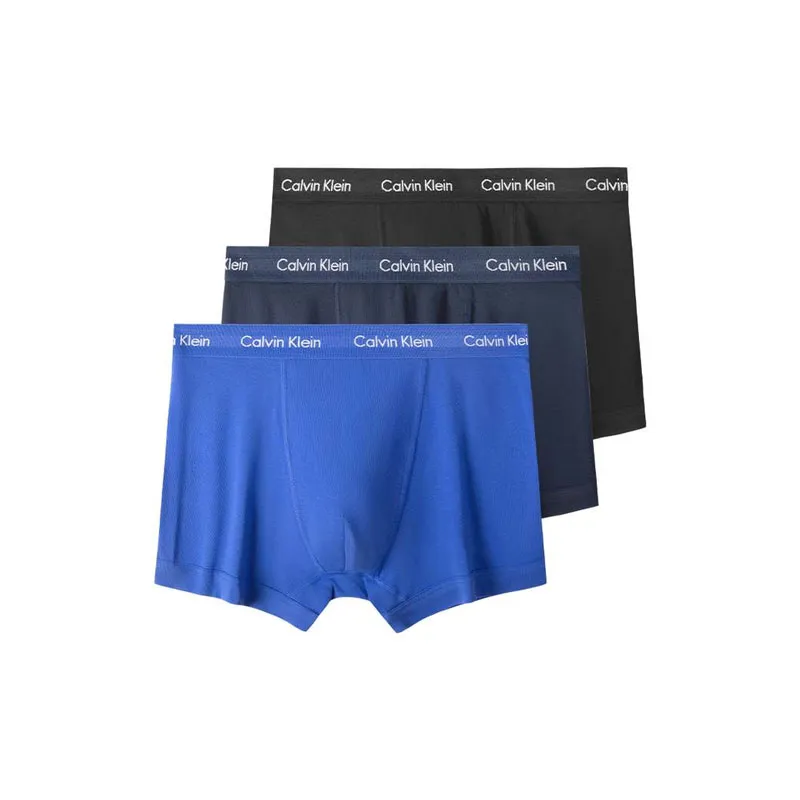 Calvin Klein Основная часть 3PK Трусы Европейская версия Мужской 3 упаковки