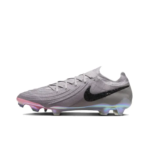 NIKE Phantom GX 2 Футбольные бутсы Низкие Элегантные серый/Черный Мужские