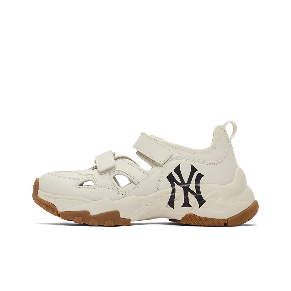 【 MLB 】CHUNKY SANDLE MLB CHUNKY Bouncer Clog Sandal New York Yankees Shoes White