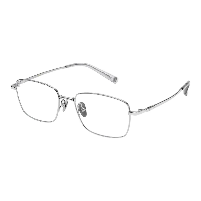 MUJOSH Astral Series Квадрат Перо Серебряный Год Кольцо Пребисоптика Оправа для очков Унисекс