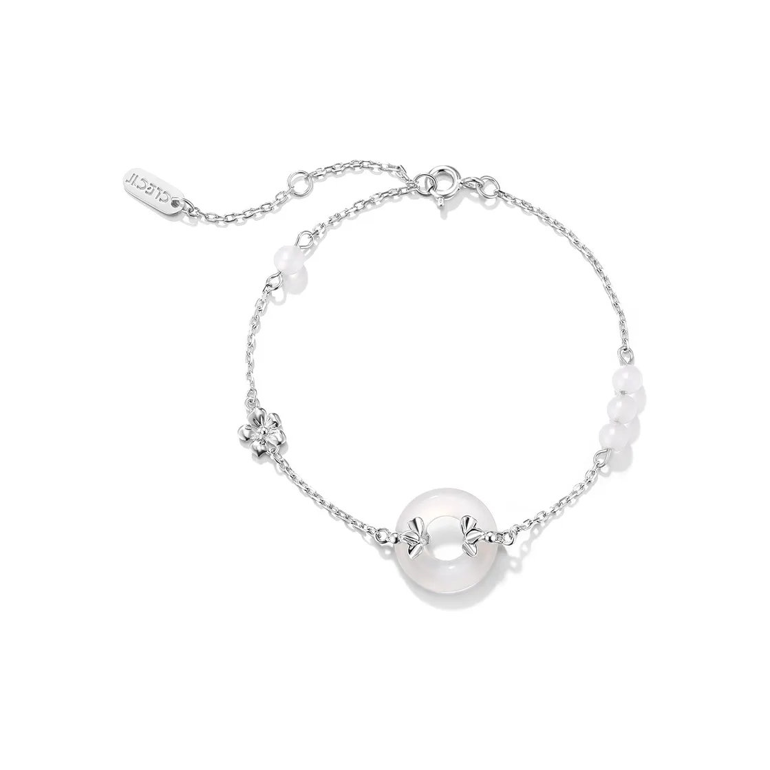 Clect Chalcedony Jade Bracelets Unisex