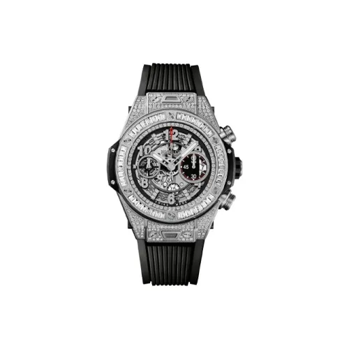 HUBLOT Автоматический Механический Movement Мужские Часы 45 мм Серебристый