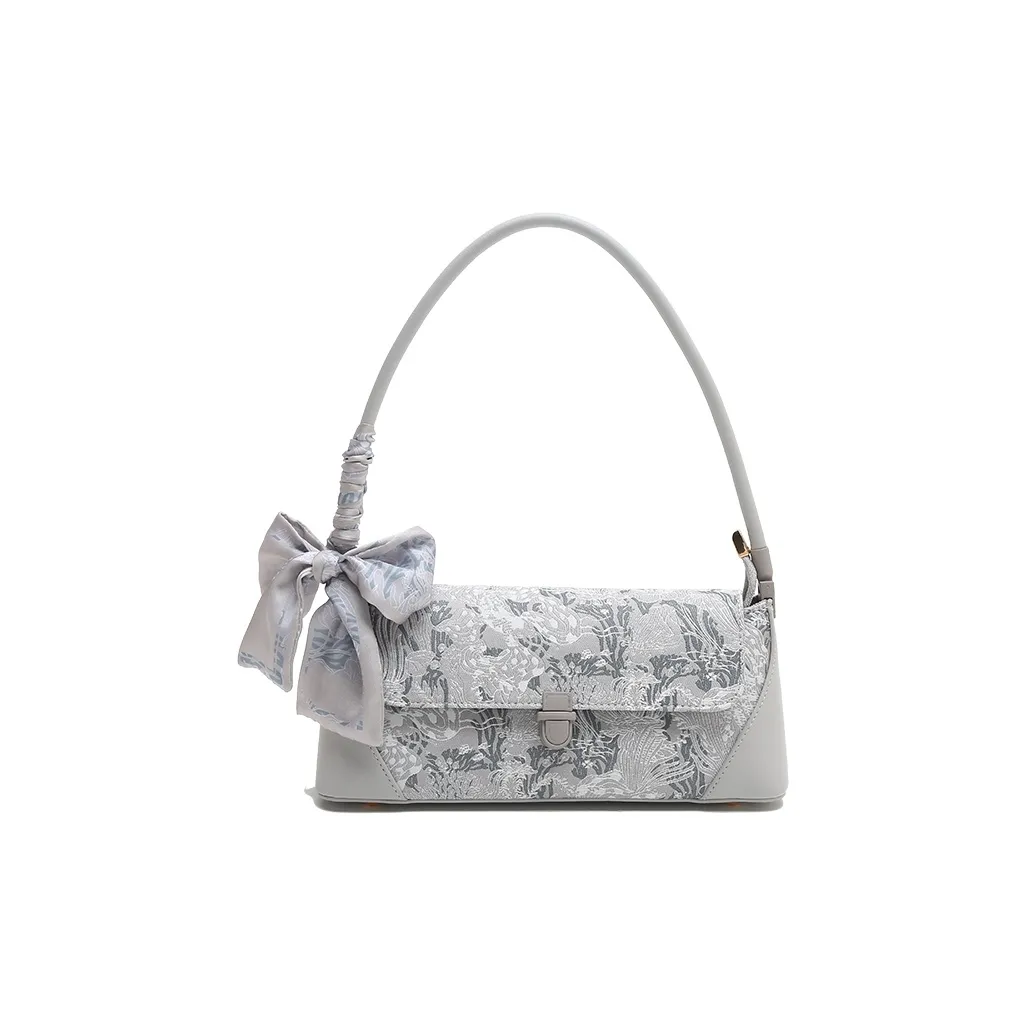 Carit Koty Полиуретан Синтетическая Кожа Плечевая Сумка Женская Розовая Серая