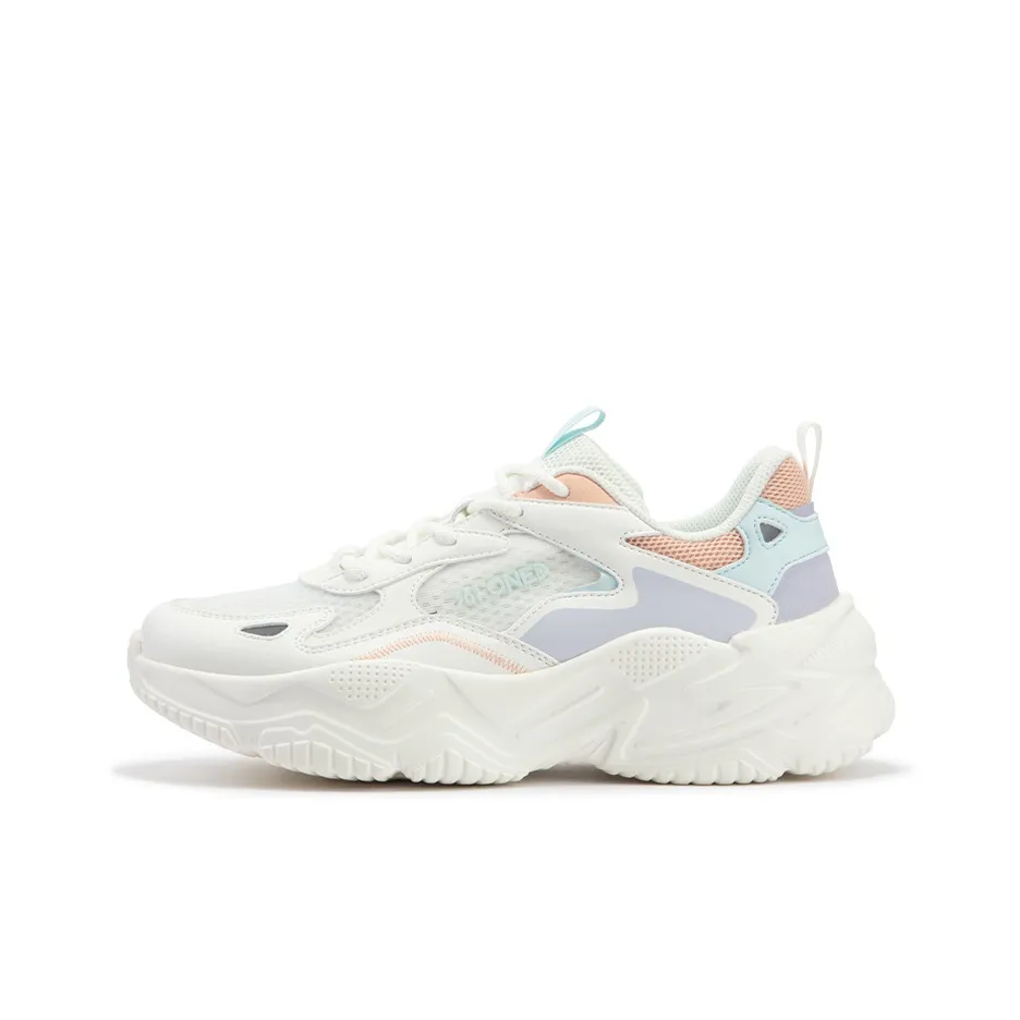 361° Ode MONO Yarn Edition Anti-Slip And Wear-Resistant Breathable Low-Top Casual Shoes Women's Camo Purple