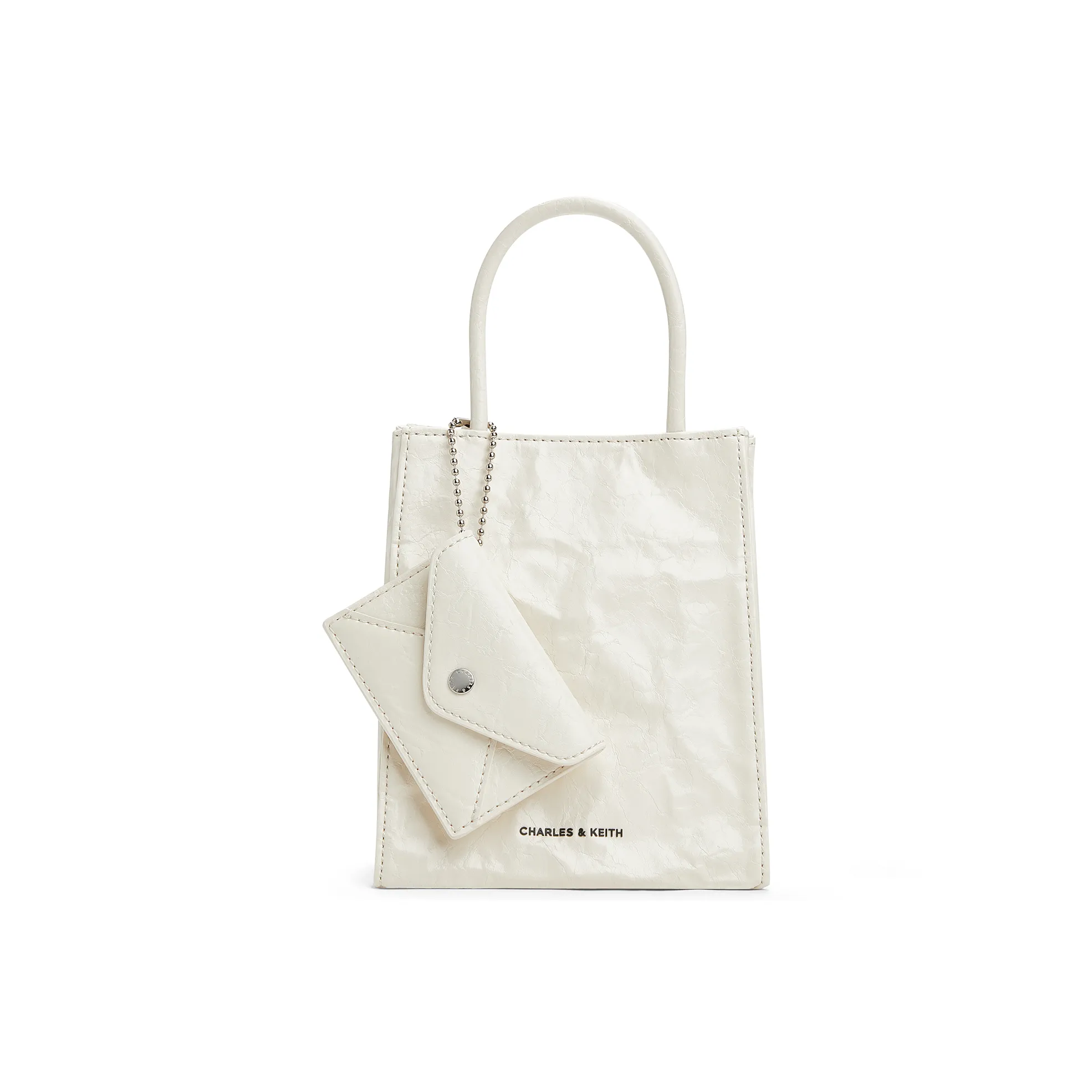 CHARLES KEITH ПУ (полиуретан) Бумажная сумка через плечо маленькая сумка женская многоцветная