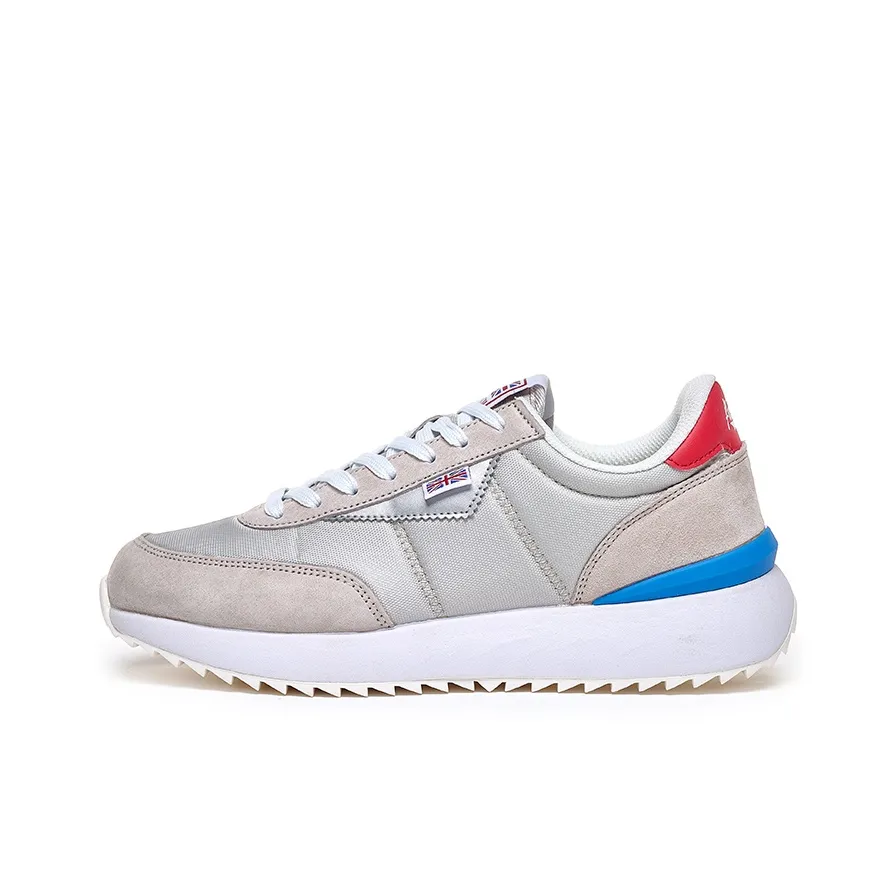 TREEPERI Running Shoes Unisex Low Top Light Gray