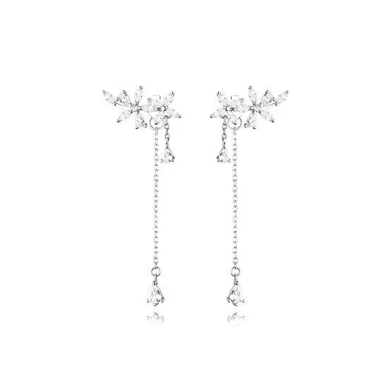 MUYAN Сплав Капля воды Цветочный Серьги-кольца Женские