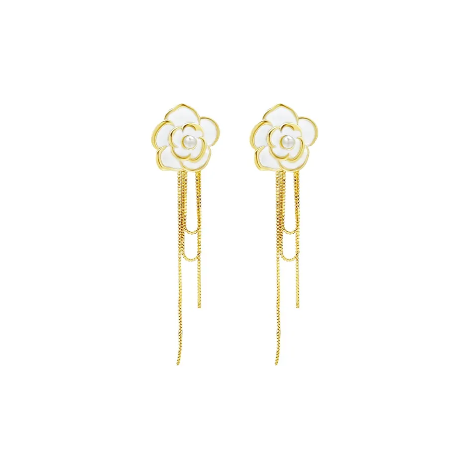 Yi Can Искусственная жемчужина Серьги Женские