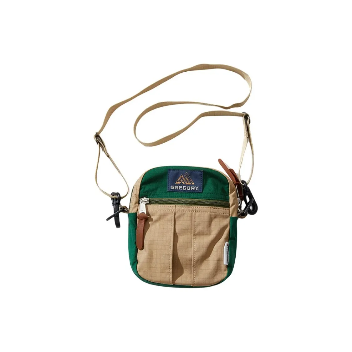 NOTHOMME GREGORY 2L Outdoor Bags Cotton Khaki & Green Unisex