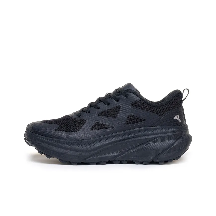 TREEPERI Running Shoes Unisex Low Top Black