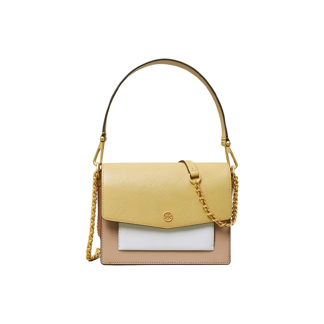 TORY BURCH Robinson Leather Trunk Bag, Shoulder Bag, Crossbody Bag Women's