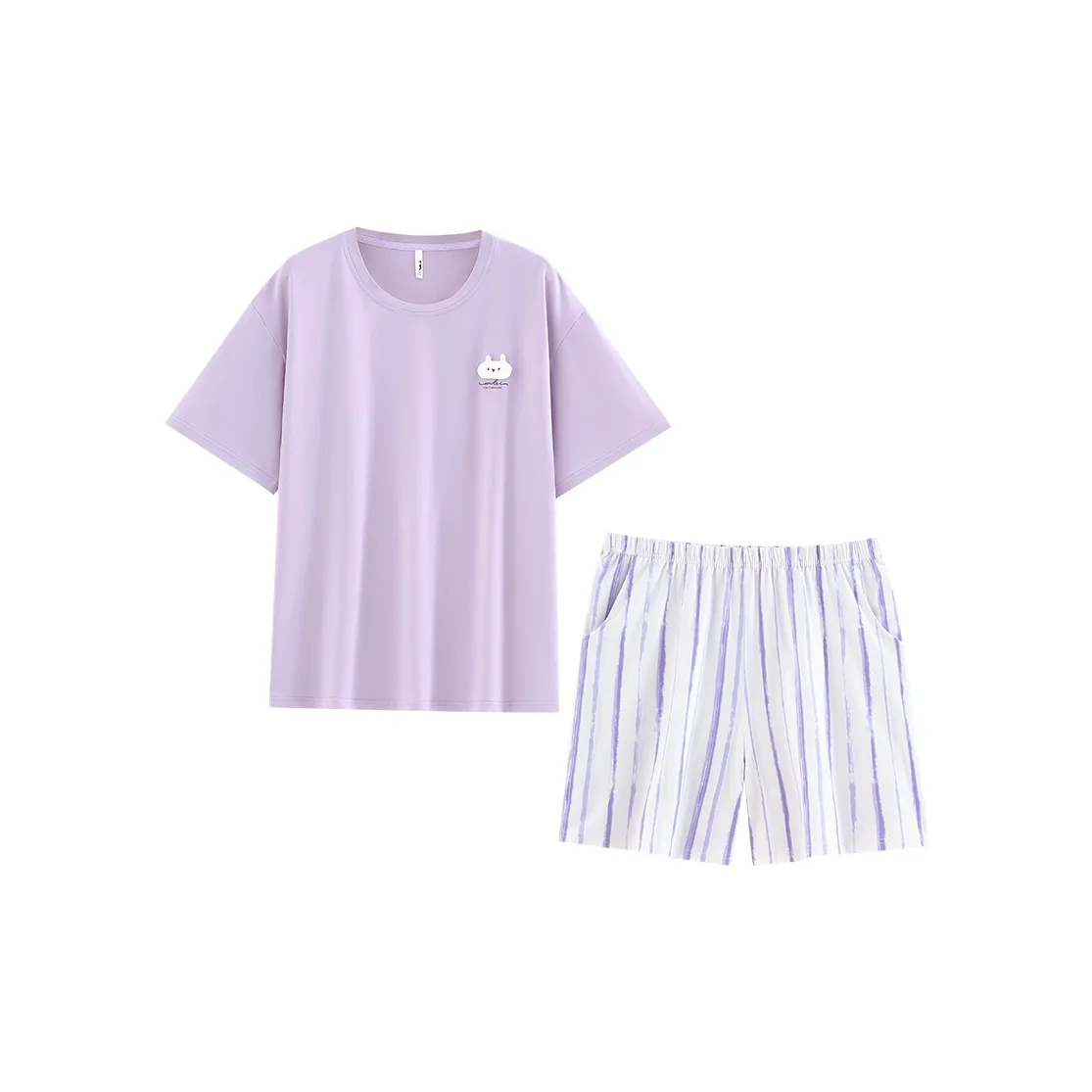 White Ran Пижамный комплект женский светло-фиолетовый