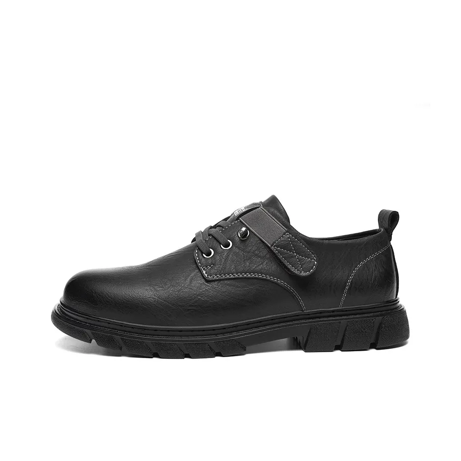 MEXICAN Men's Casual Shoes Men's Low Top Black/Khaki
