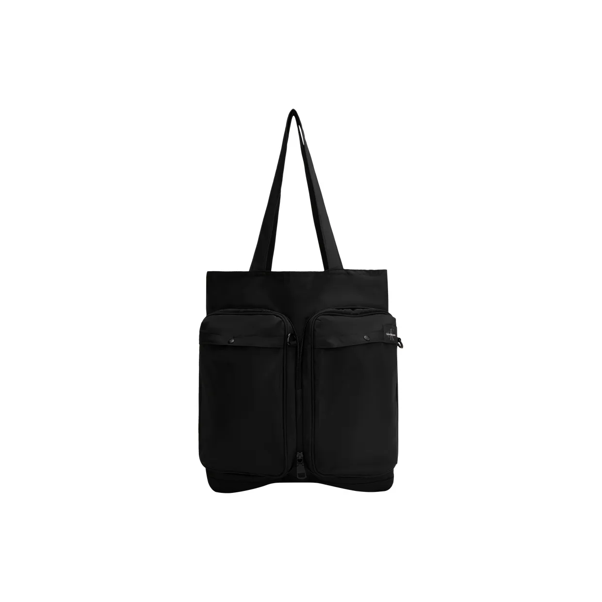 CALVIN KLEIN Fabric Tote Bag Shopping Bag Crossbody One Shoulder Handbags Men's Space Black