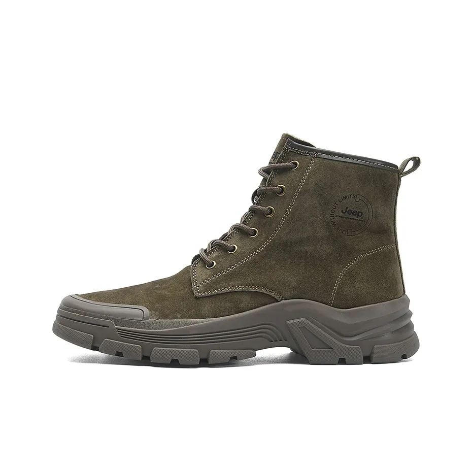 Jeep Мартинсы Армейский зеленый Унисекс