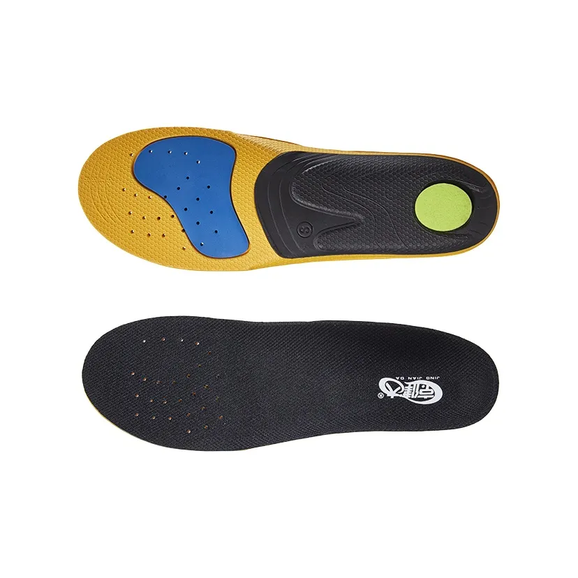 Jing Jianda Противоскользящее Ткань EVA TPU PORON Амортизирующая Матрица ПУ (полиуретан) Амортизирующая Матрица Профессиональная Спортивная Стелька Унисекс Черный