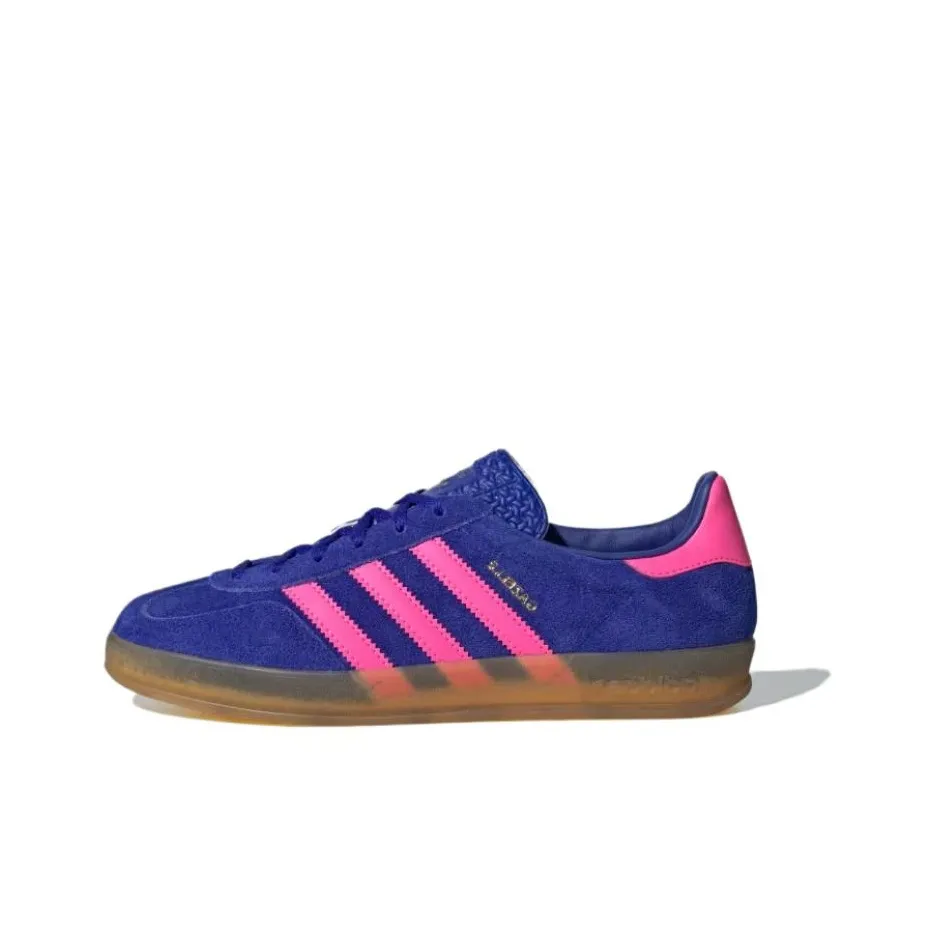 Adidas Gazelle Indoor Lucid Blue Pink Women's
