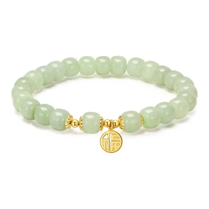 Emerald Dynasty Hetian Jade Green Jade Women's