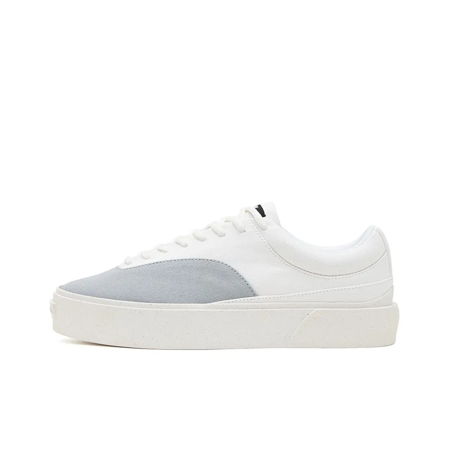 EQLZ EQUALIZER Fault Low Top Skateboard Shoes Unisex White Gray