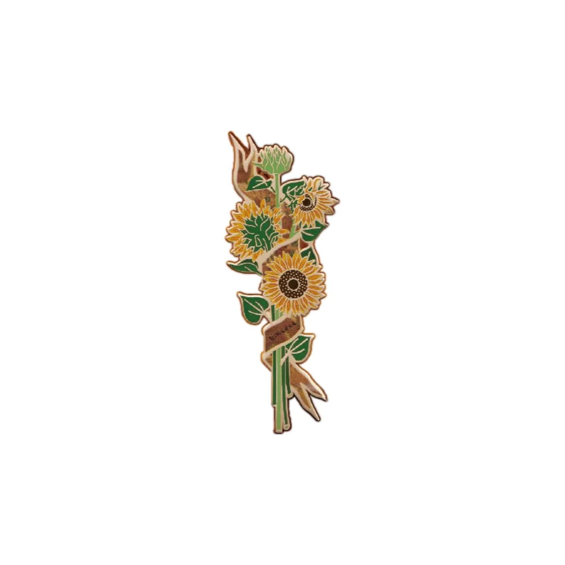 Daparo Yeung Metal Enamel Brooches Unisex
