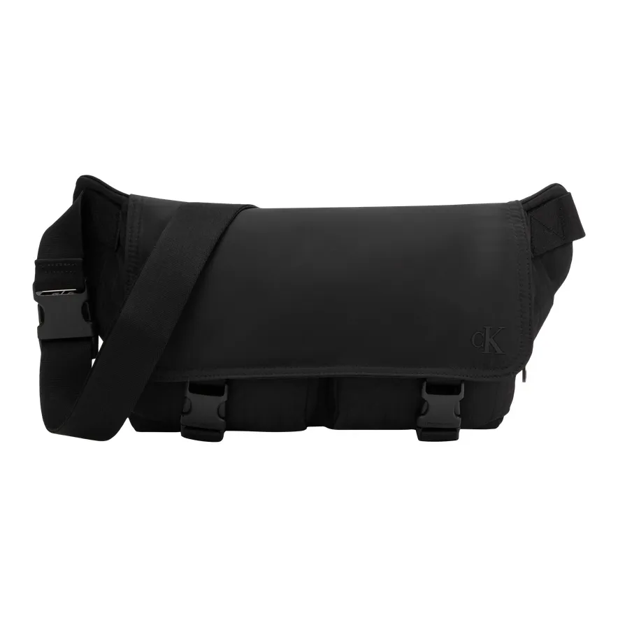 Calvin Klein Ткань Сумка через плечо Мужская Космический Черный