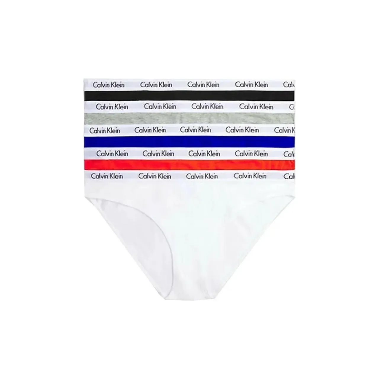 Calvin Klein Бикини 5PK Трусы Европейская версия Женские 5 упаковка