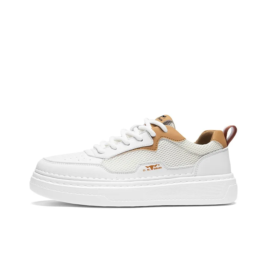 G.N.SHIJIA Breathable Lightweight Height Increasing Low Top Casual Shoes Men's