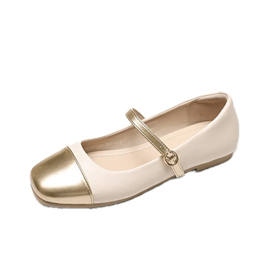 DUSTO Квадратный каблук Туфли Мэри Джейн 1см Женские