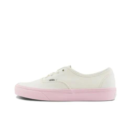 VANS Аутентичные кеды низкие белые/розовые унисекс