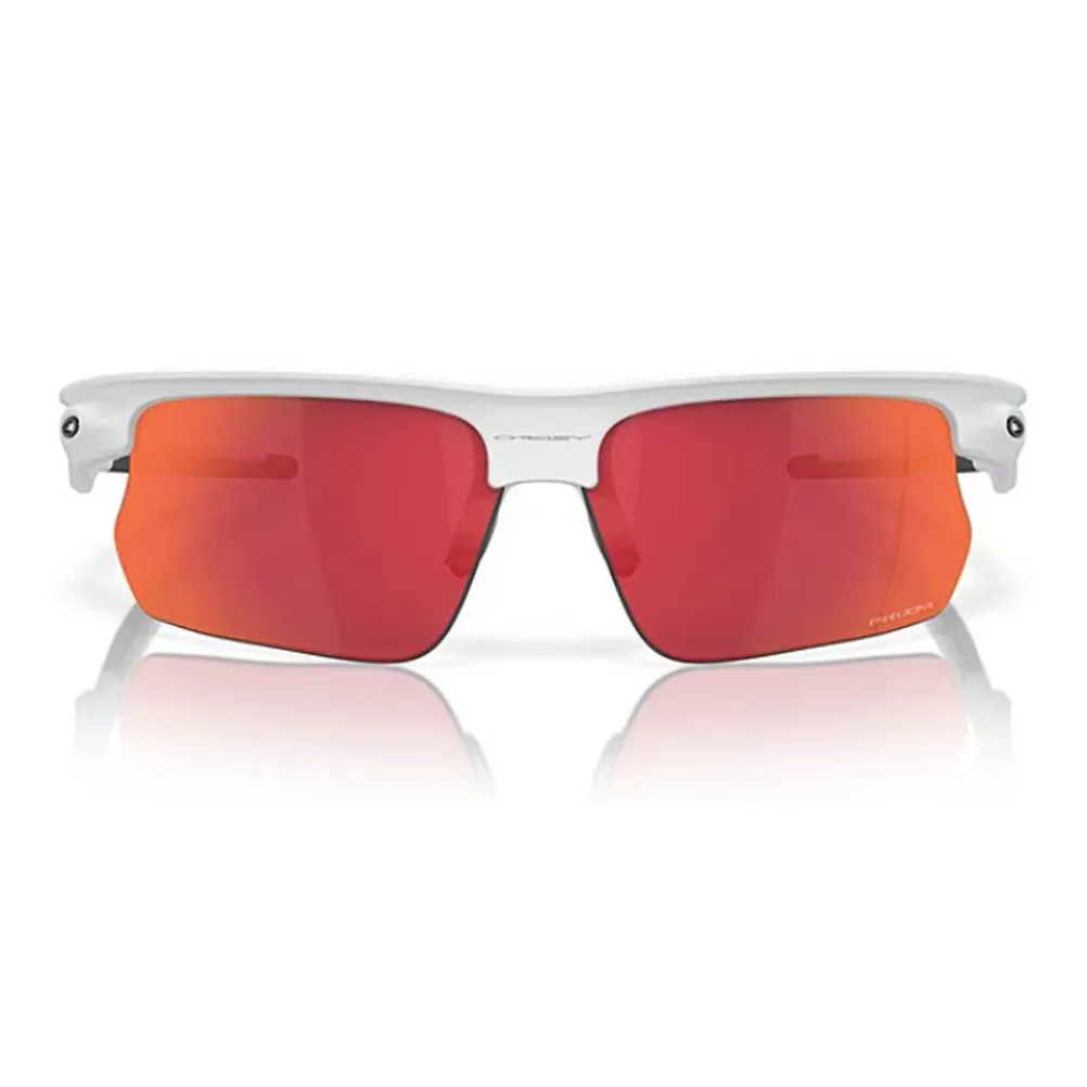 Oakley Пластик Ацетат Прямоугольные Солнцезащитные очки Мужские Белые