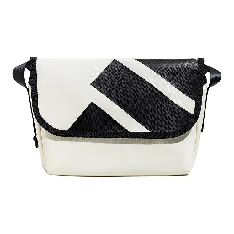 Adidas PU Crossbody Bag Shoulder Bag Unisex Jade White