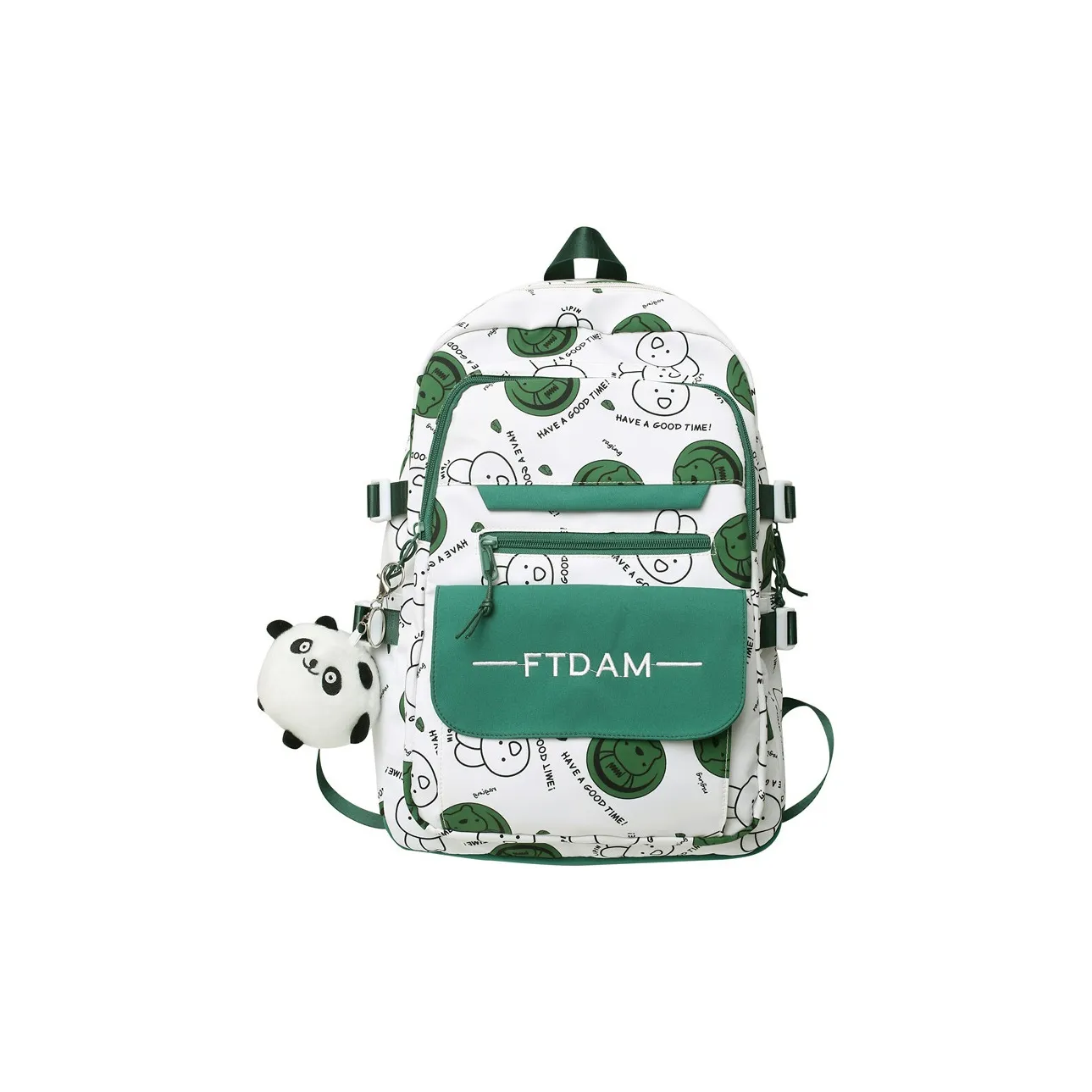 Barang Bear Нейлон Рюкзак Унисекс Зеленый Черный Коричневый