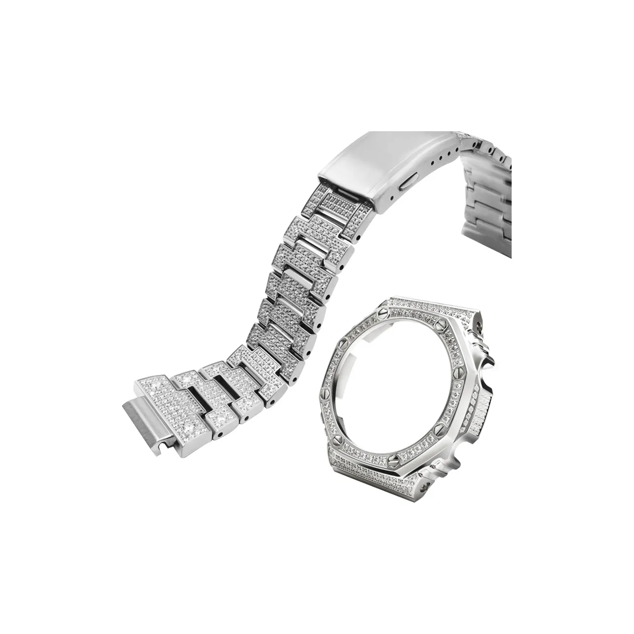 Keppot Compatible With Farm Oak GA 2100 GA 2100 GA B2100 GM 2100 Watch Cases Unisex