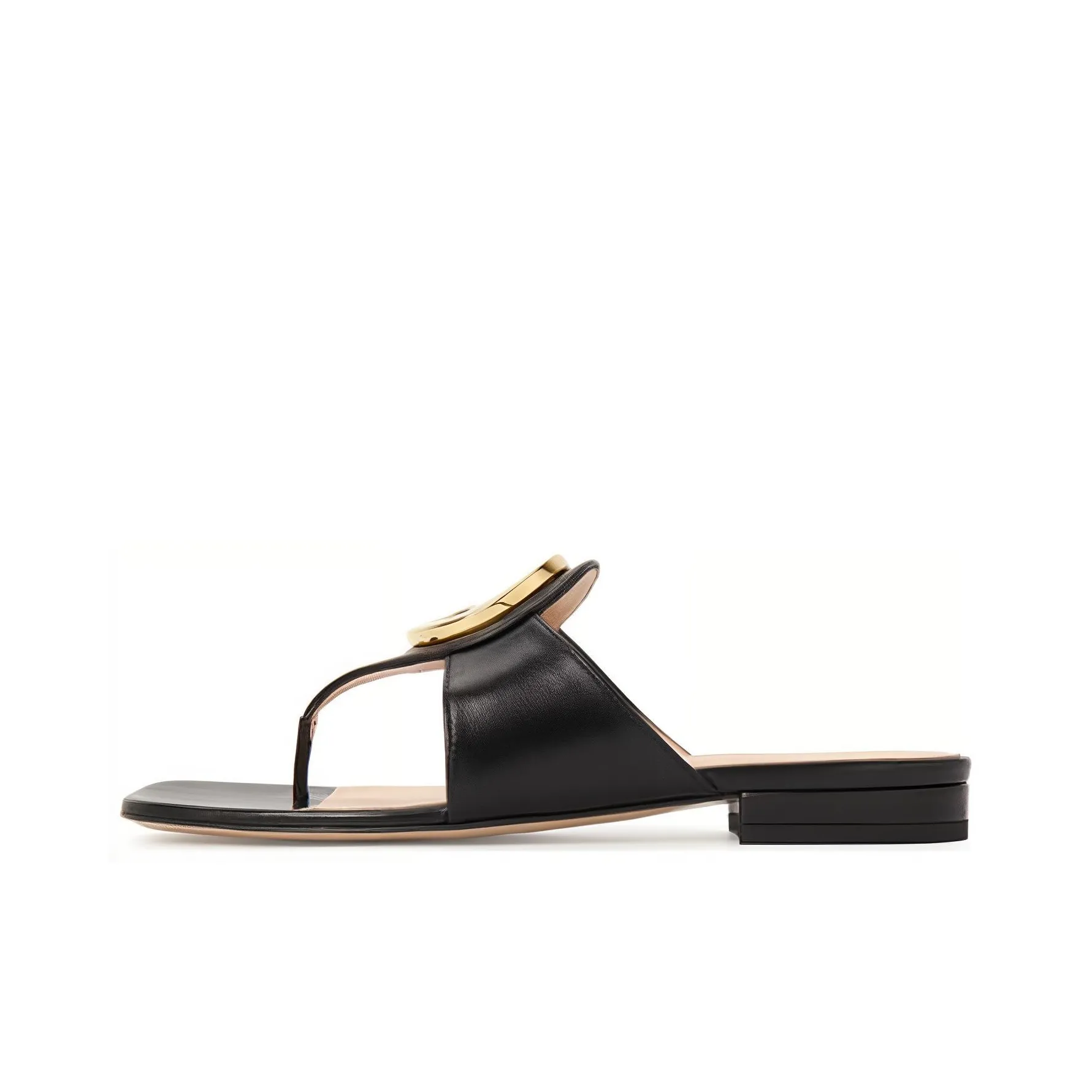 GUCCI Blondie Шлепанцы Женские Черные