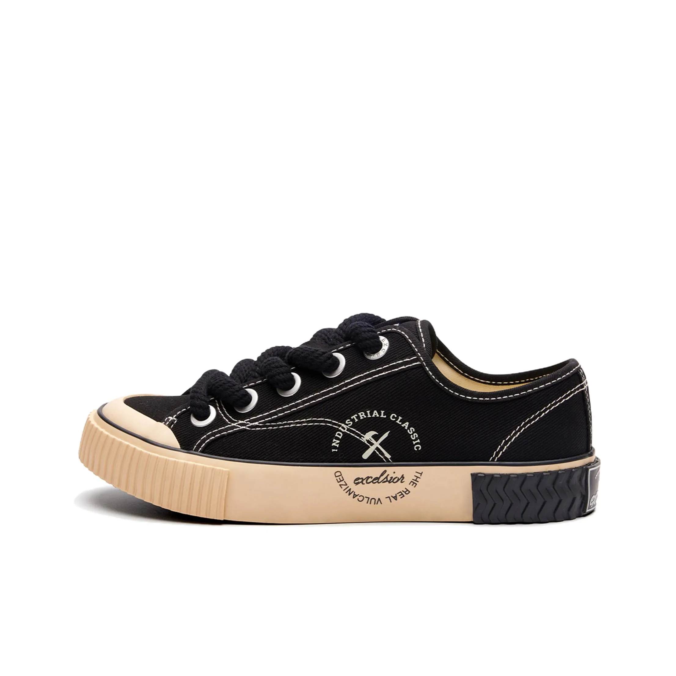 EXCELSIOR Светлый Journey Цвет печенья Обувь Низкий Топ Кеды Унисекс