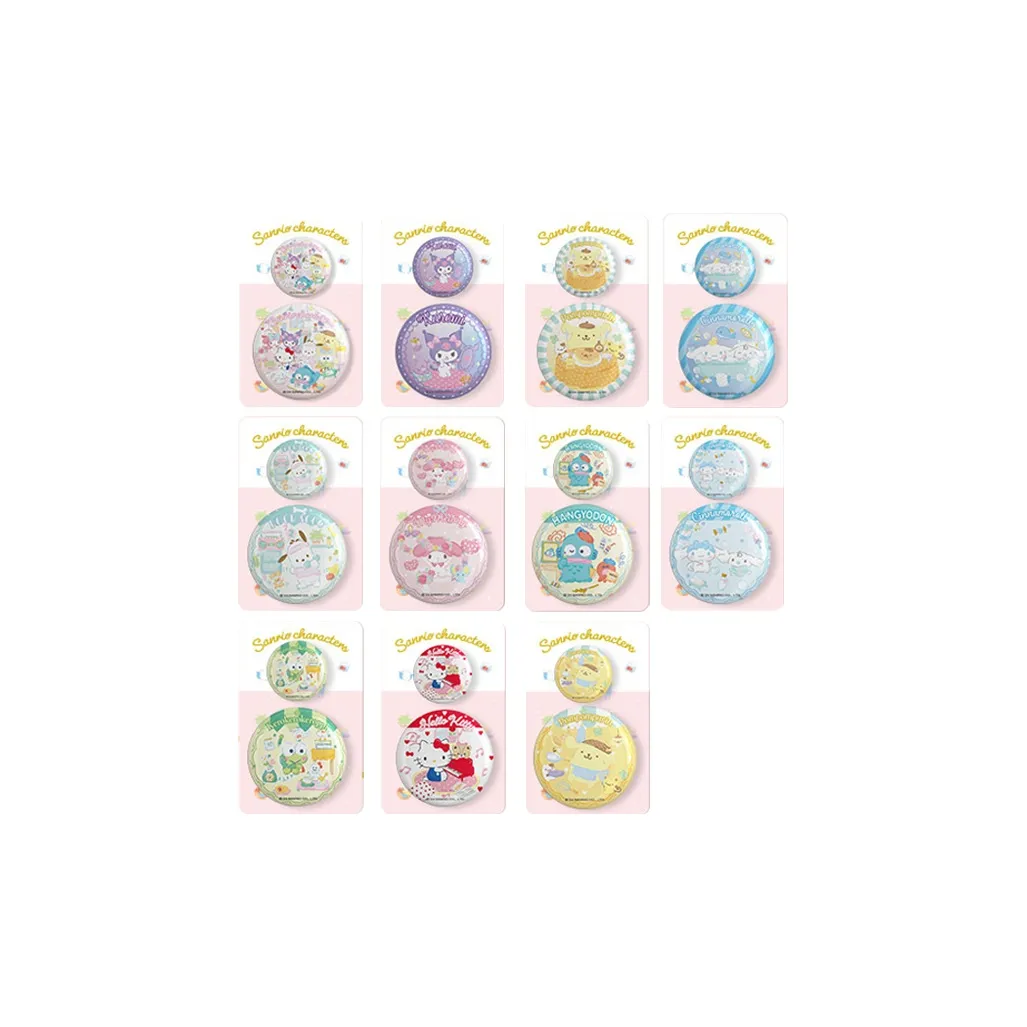 Simplicity and cultural creation Санрио Счастье ROOM Жестяной значок значки