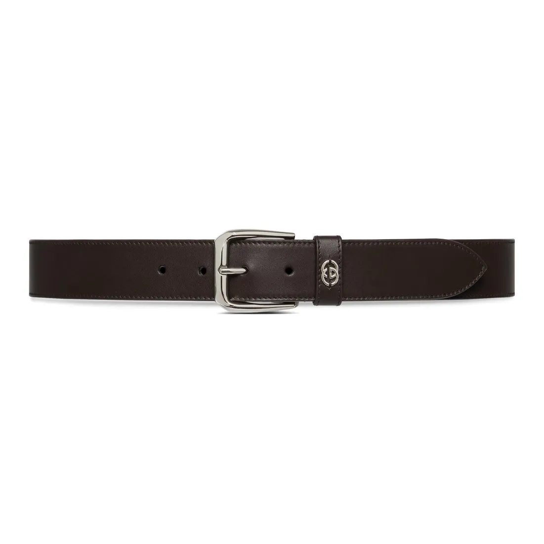 GUCCI Belt With Interlocking G Detail
